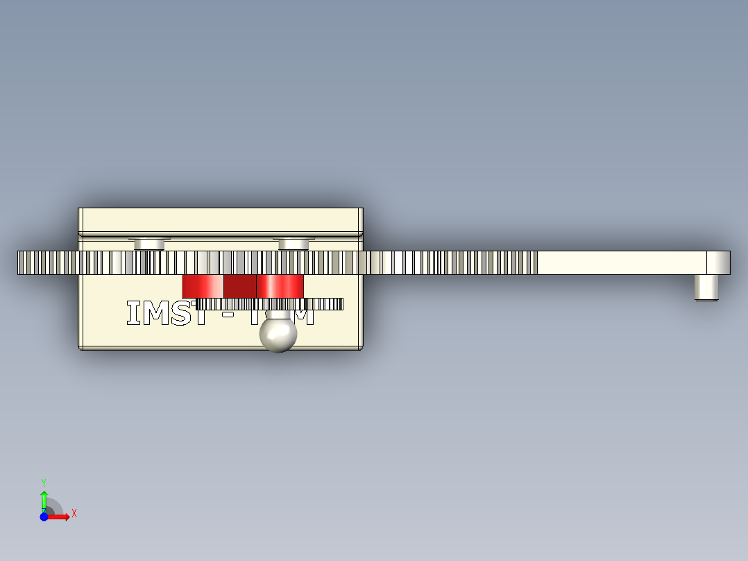 齿轮啮合 (115)前视图