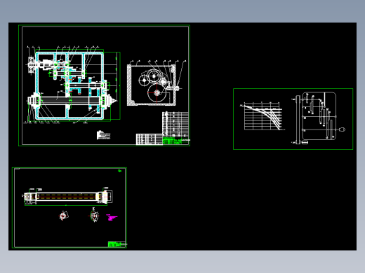 Z005-普通车床的主轴箱部件设计[P=5.5kw 最低转速90 公比1.41,z=8级]