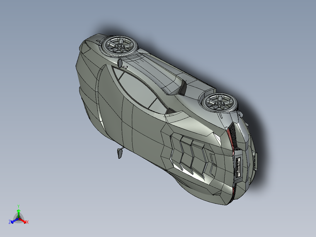 兰博基尼主视图