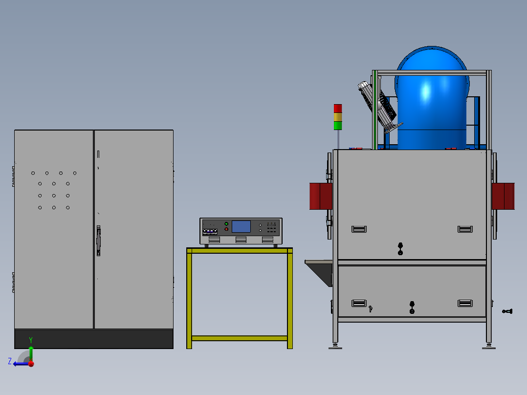 直流电机测试老化机sw18可编辑右视图