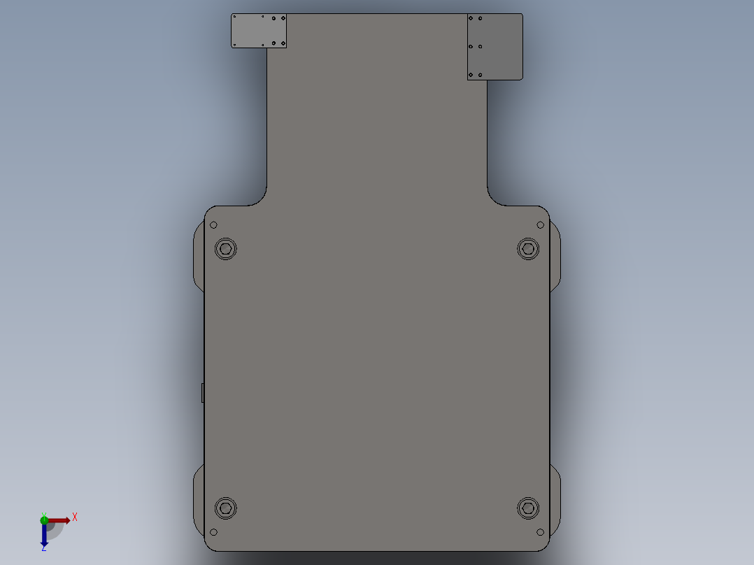 逆变器罩盖检漏设备sw14可编辑俯视图
