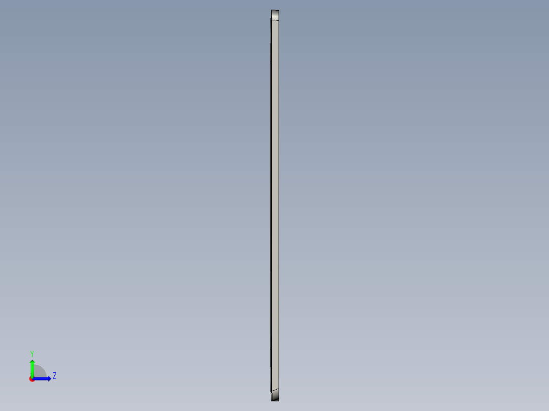 屏幕面板外壳UG铣高度程序模型左视图