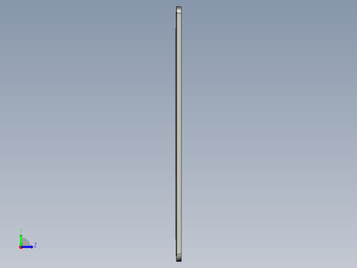 屏幕面板外壳UG铣高度程序模型左视缩略图