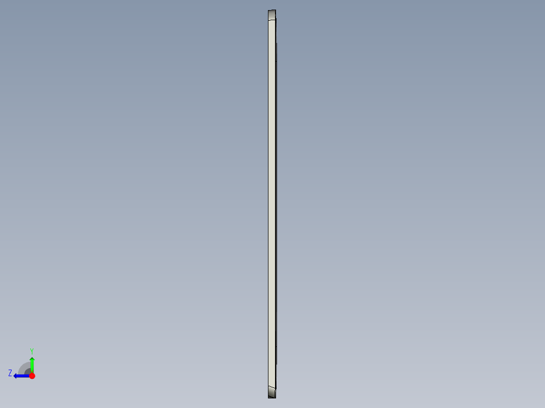 屏幕面板外壳UG铣高度程序模型右视图