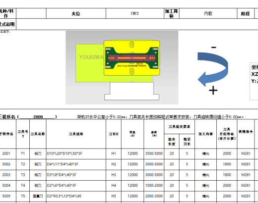 长条金属转轴铣内腔程序模型缩略图