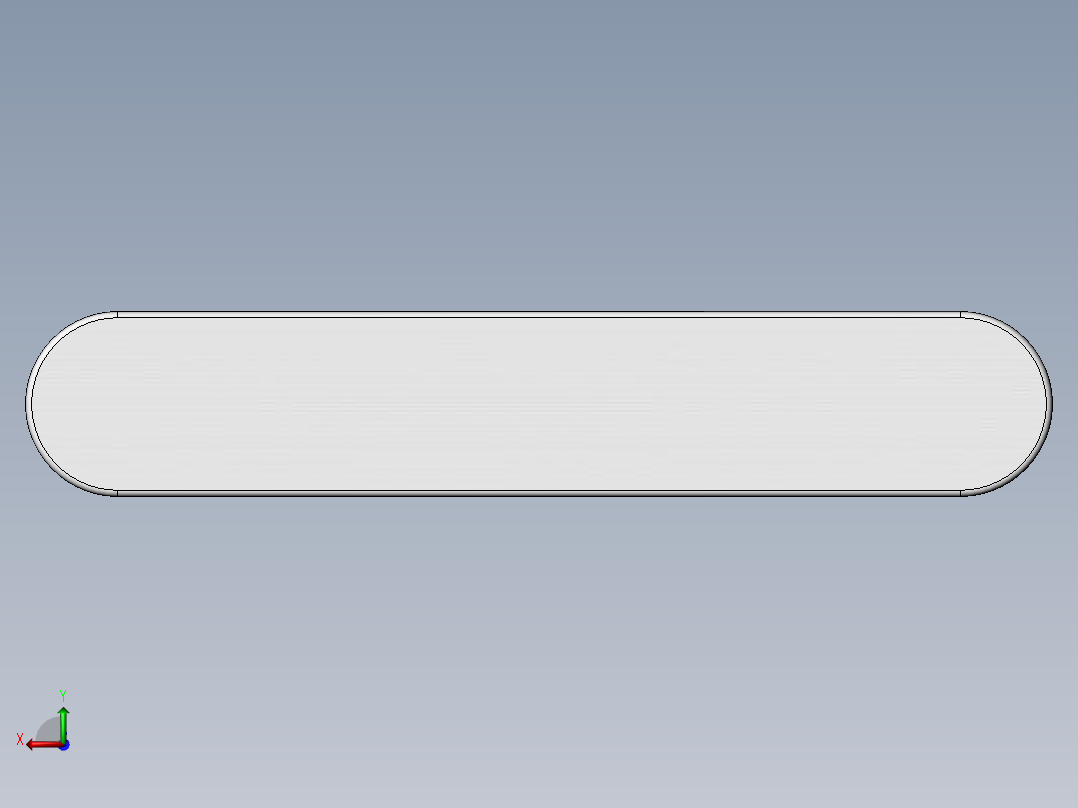 GB／T1096-2003普通平键A型18×100后视图