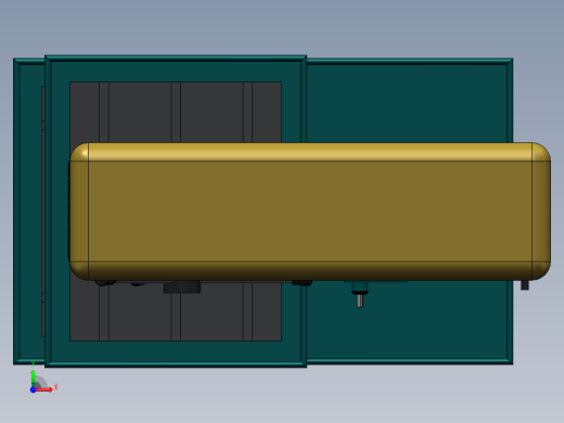 钻床的模型前视缩略图