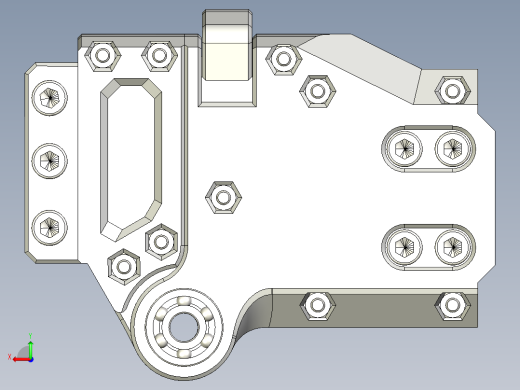 锁定铰链机构后视缩略图