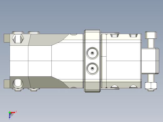 锁定铰链机构俯视缩略图
