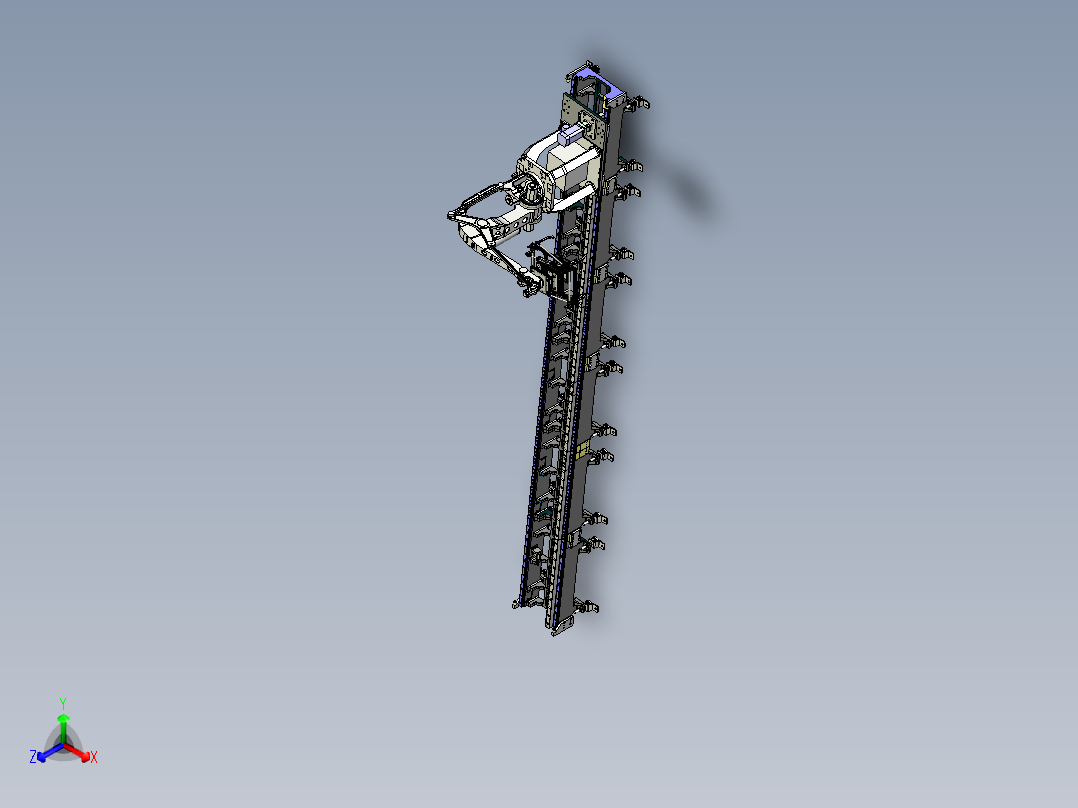 纸箱的移动抓取机械手