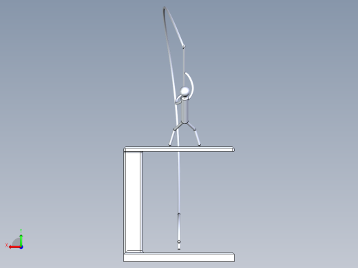 3D钓鱼动画建模后视缩略图