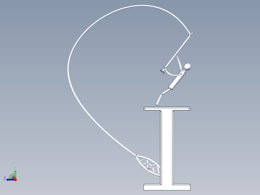 3D钓鱼动画建模右视缩略图