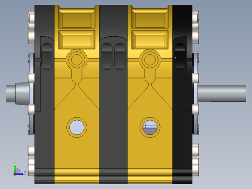 自冷式发动机左视缩略图