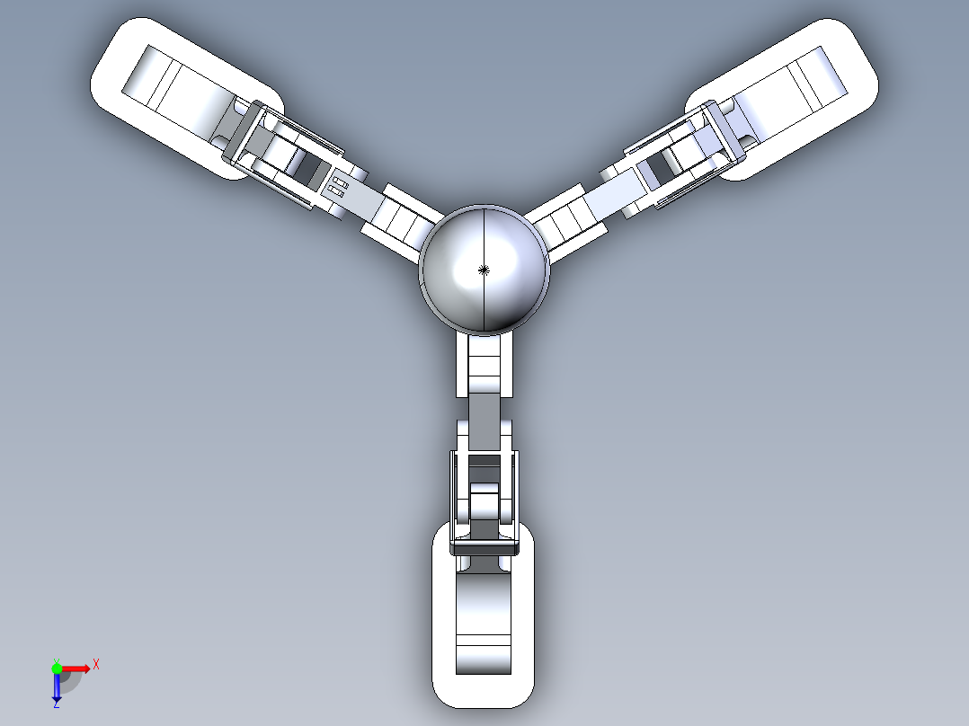 蓝色 Yeti 麦克风和麦克风支架俯视图