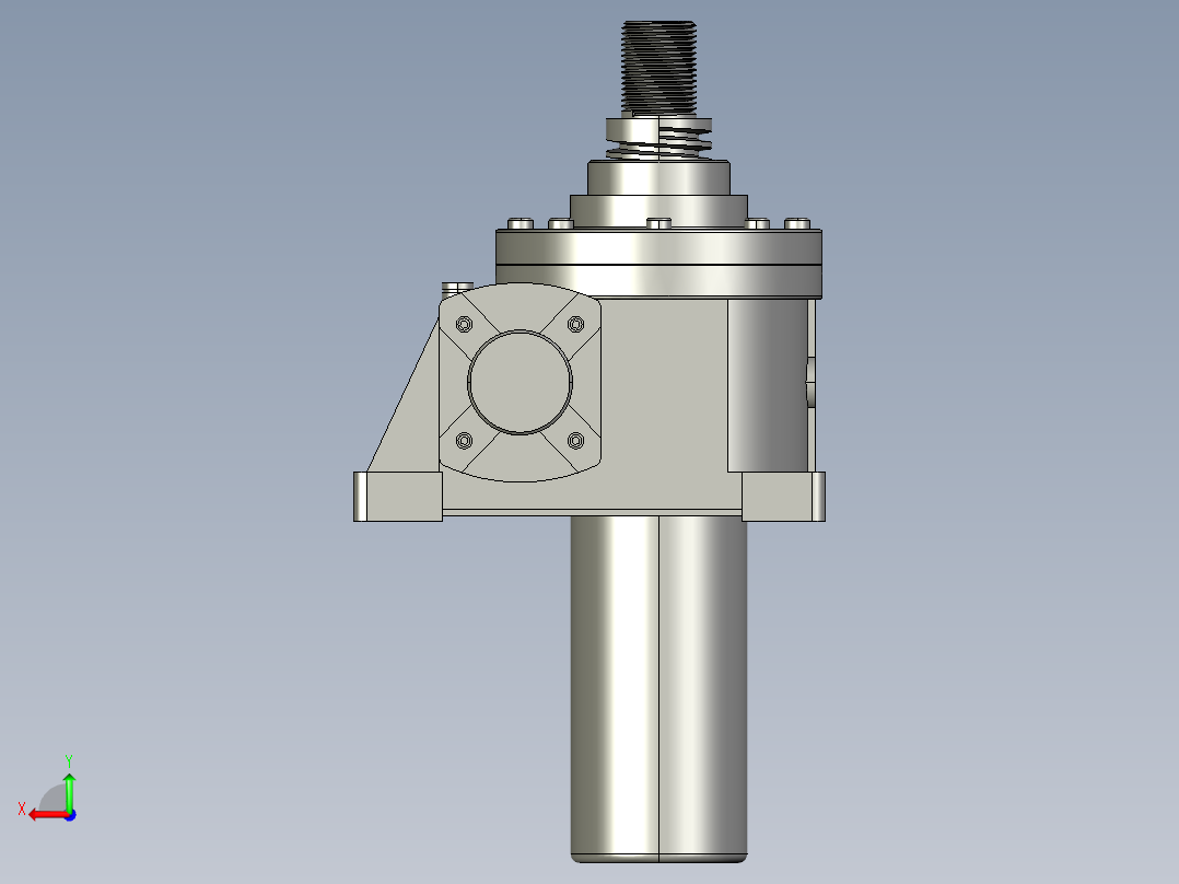 WSH蜗轮蜗杆升降机_WSH_5T_A_S_AR_P后视图