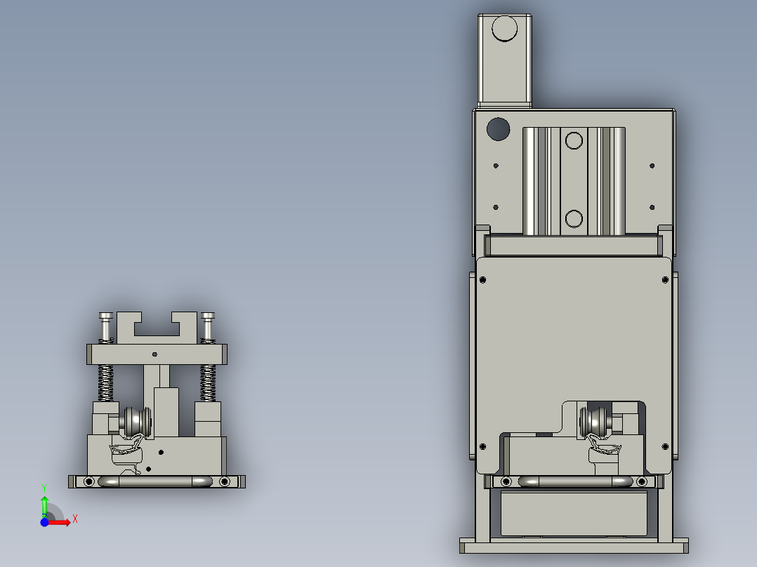 A20唇边冲切-左件前视图