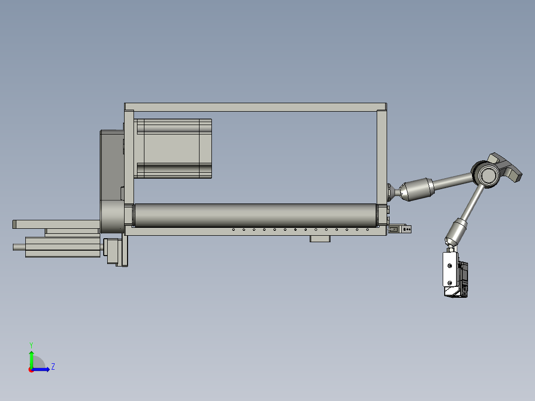DLDXH501-03-出料皮带OM左视图
