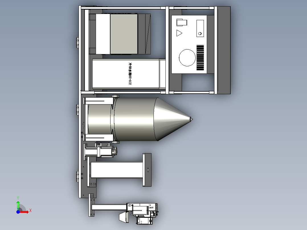 HJ焊接机器人组件前视图