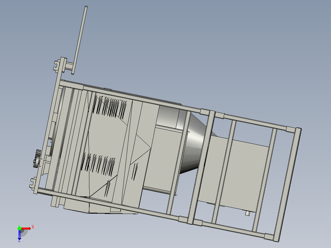 HJ焊接机器人组件俯视图
