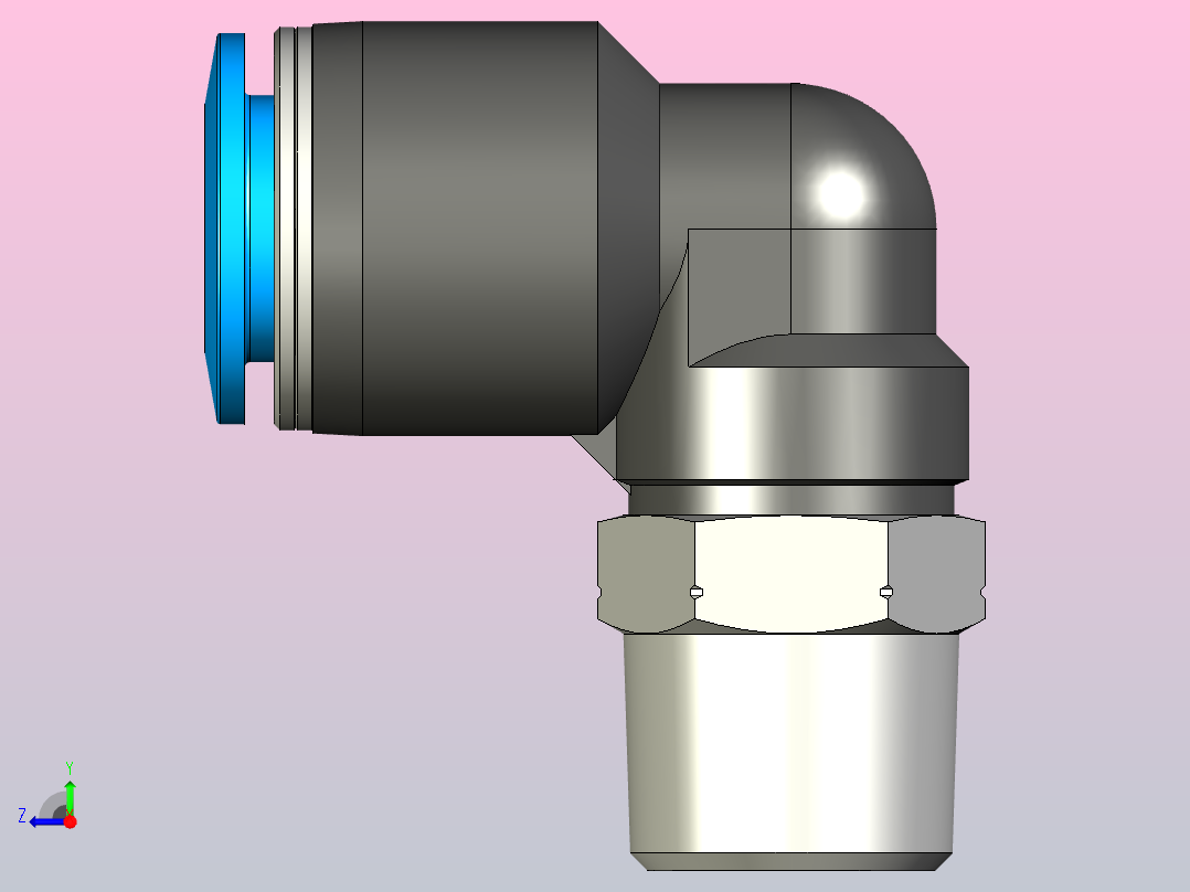 快插接头QSL-3_8-12-20右视图
