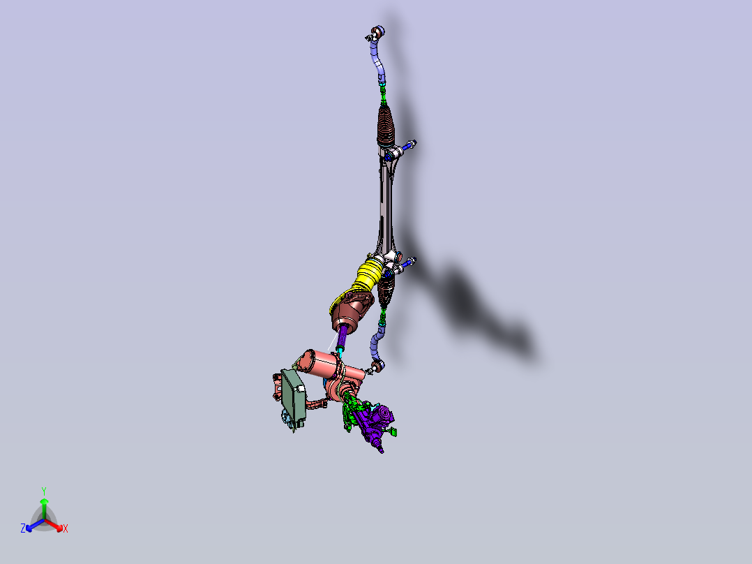 丰田 RAV4 – 整车正等轴测图