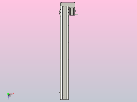 SYS12-BR-900-200W滚珠花健、支撑座、滚珠丝杠、交叉导轨、直线模组.STEP俯视缩略图
