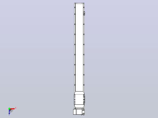 机器人皮带驱动直线轴TPA-GCB-150-P80-L1250-LP-M75-N3俯视缩略图