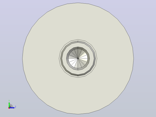 CC-D38X1.5T-AGL461-RL450-C1 冲压端盖自由输送滚筒左视缩略图