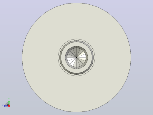 CC-D38X1.5T-AGL461-RL450-C1 冲压端盖自由输送滚筒右视缩略图
