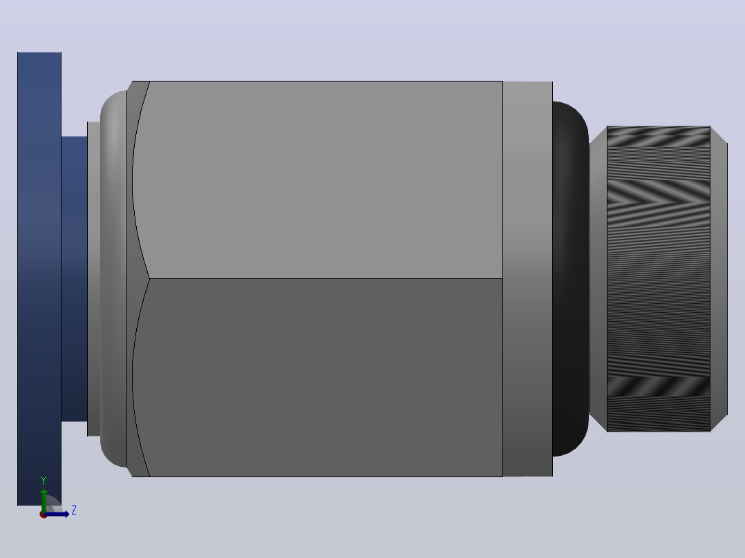 IPC-G 螺纹直通-G螺纹_IPC10-G02左视图