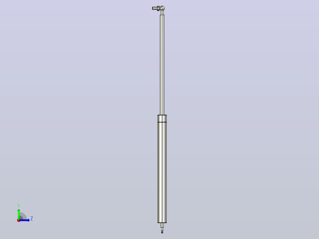 gsb28-d-e-s280_asm氮气弹簧左视图