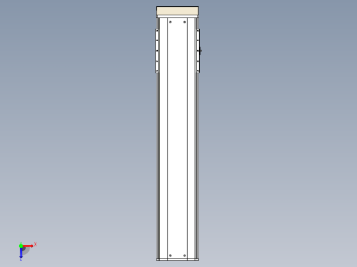 日规模组半封闭丝杆TPA-HNR-220D-3210C-L900-MP-Y-P1K-N3俯视缩略图