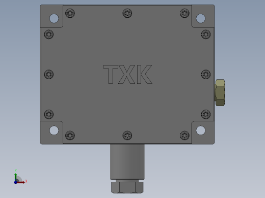 TXK-102隔爆压力控制器[TXK-102隔爆压力控制器(1021301)]前视缩略图