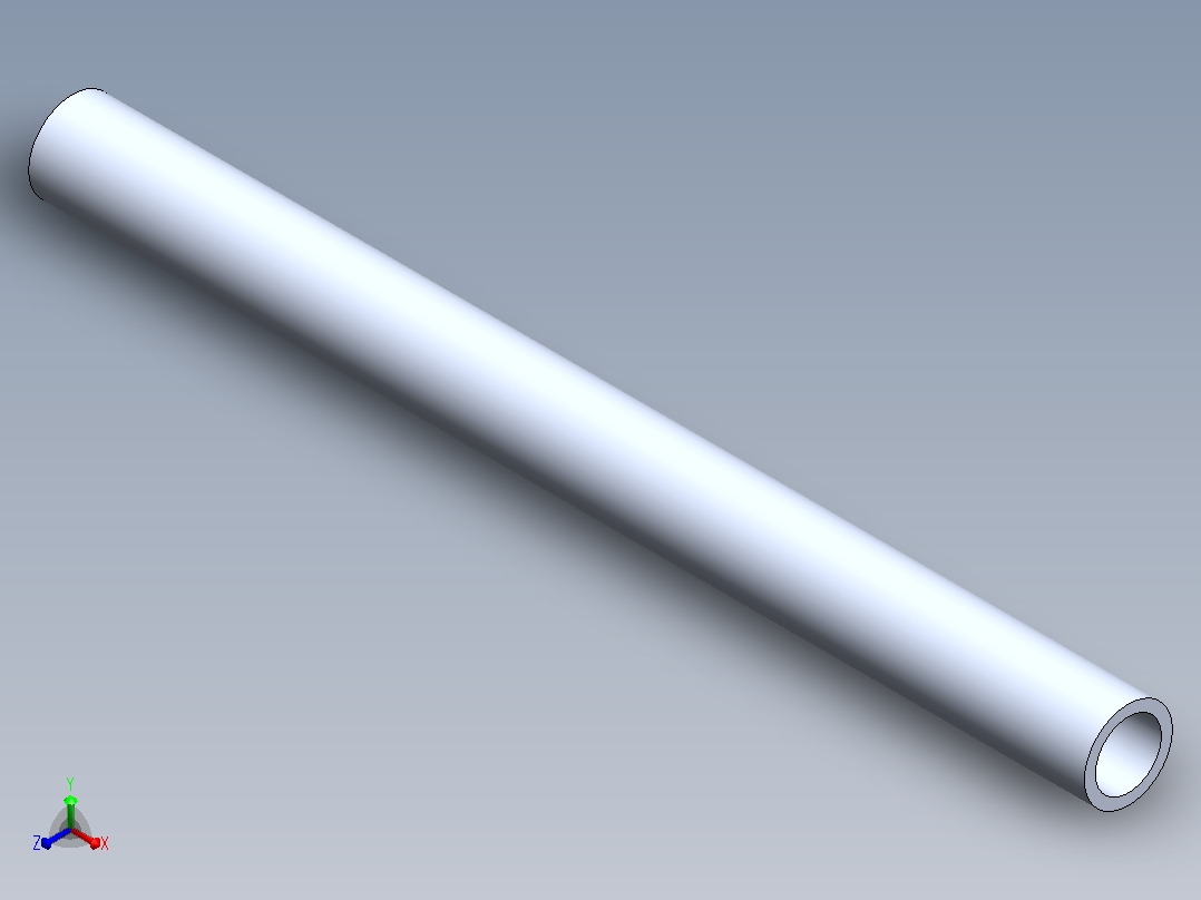 悬臂梁 (1)正等轴测图