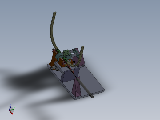 转子卡簧自动组装Solidworks设计