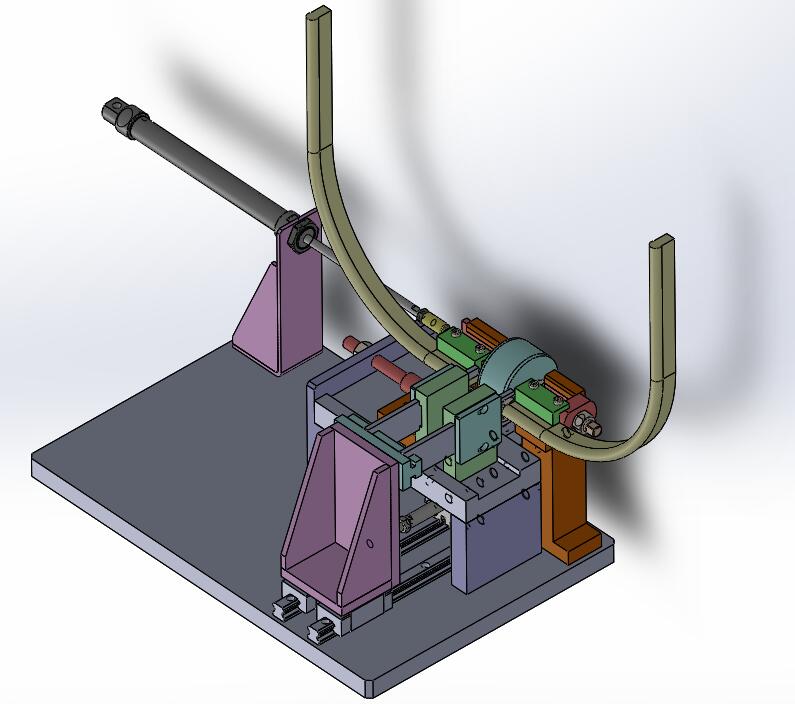 转子卡簧自动组装Solidworks设计