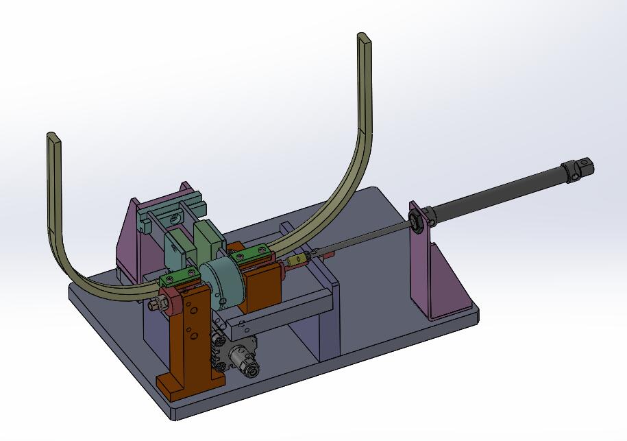 转子卡簧自动组装Solidworks设计