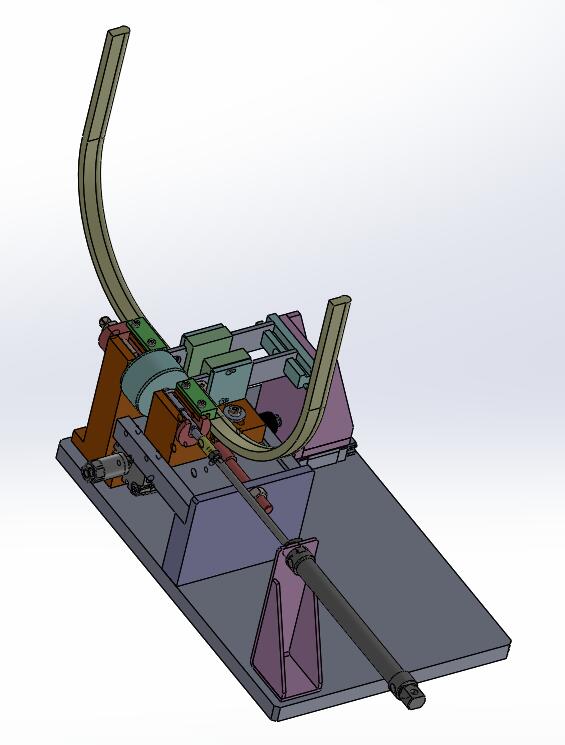 转子卡簧自动组装Solidworks设计