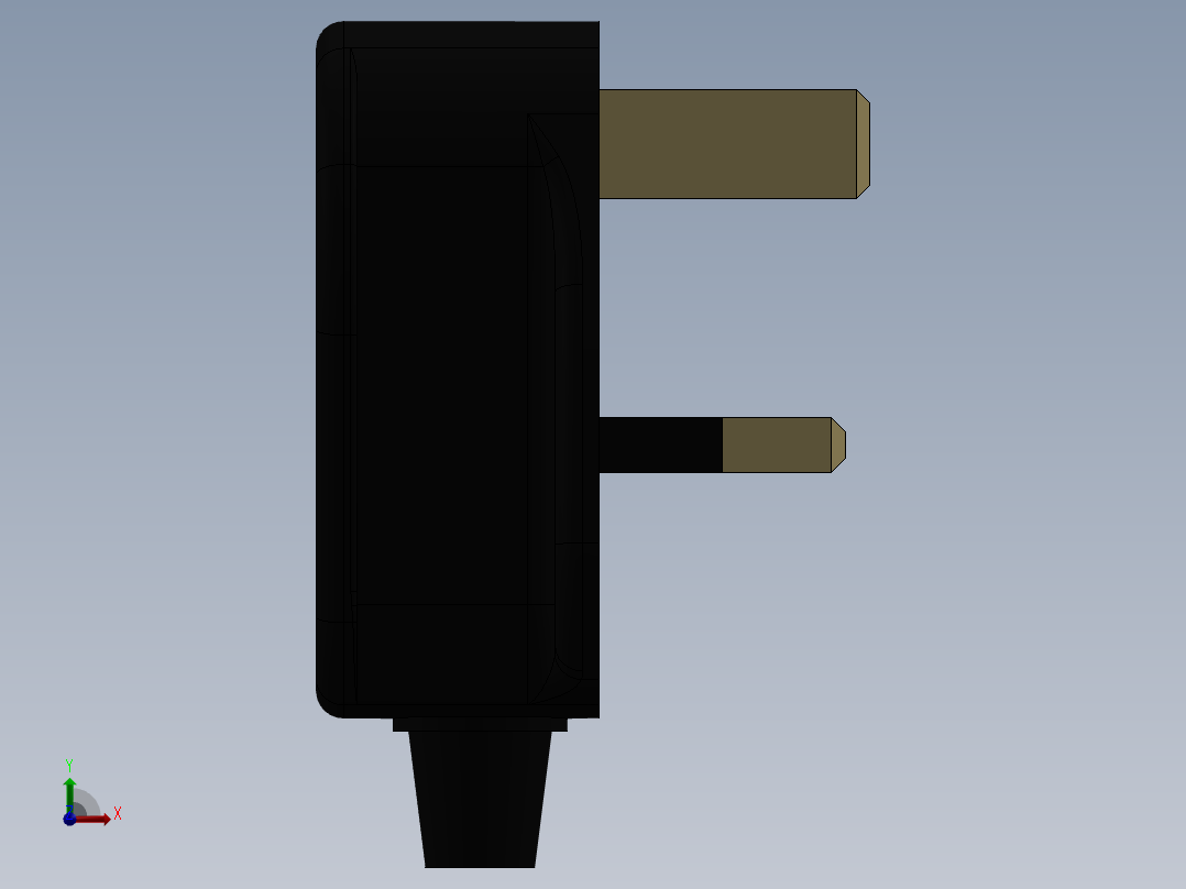 插头SW2015前视图