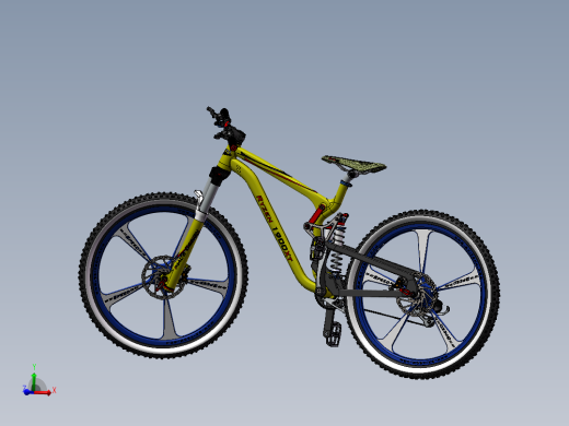 山地车 全套装配 sw2013