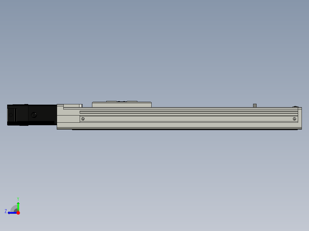 Toyo东佑达直线模组-ECH6-250-BC-反右视图