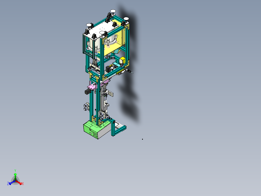 A1_全自动涂胶机、T铁涂胶设备设计
