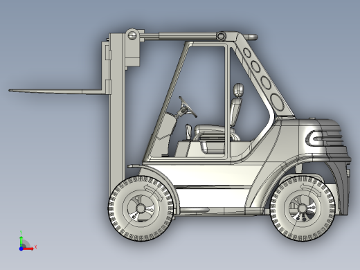 叉车前视缩略图