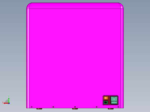 光敏树脂工业级精密光固化打印机后视缩略图