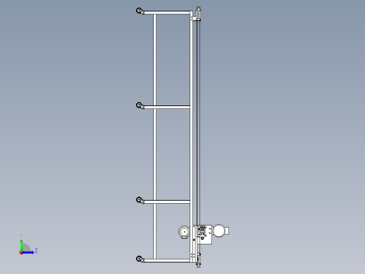 纸张上色机左视缩略图