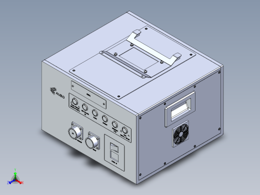 遨博AUBO i5六轴协作机器人三维模型资料