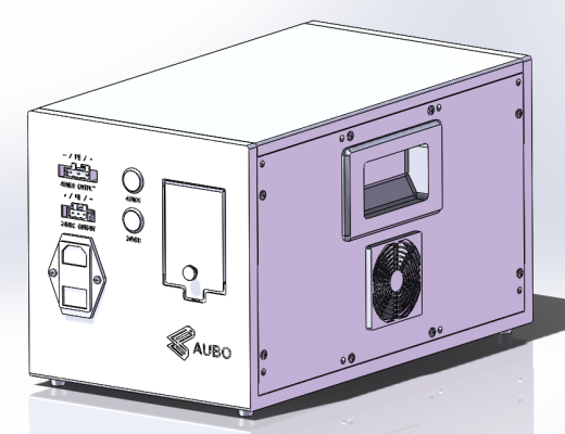 遨博AUBO i5六轴协作机器人三维模型资料缩略图