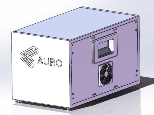 遨博AUBO i5六轴协作机器人三维模型资料缩略图