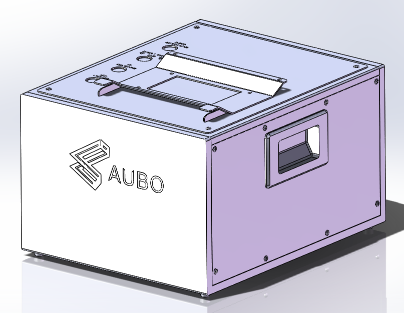 遨博AUBO i5六轴协作机器人三维模型资料