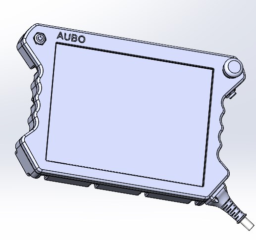 遨博AUBO i5六轴协作机器人三维模型资料